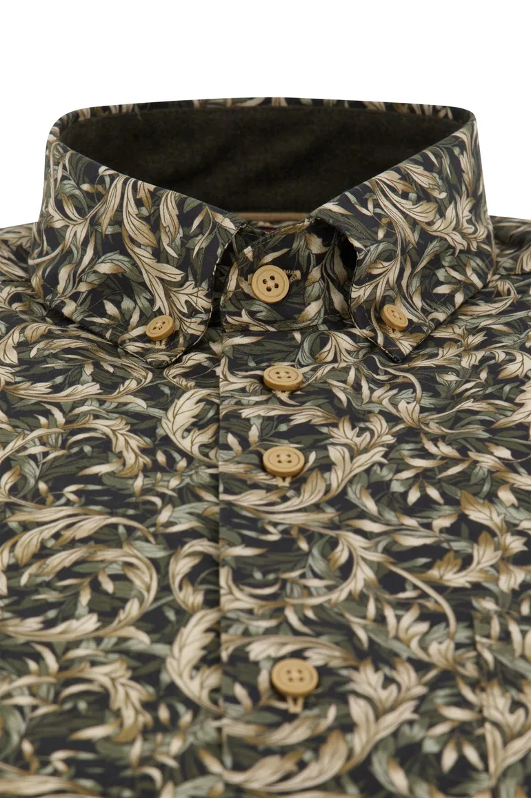 casual overhemd groen Portofino Regular Fit