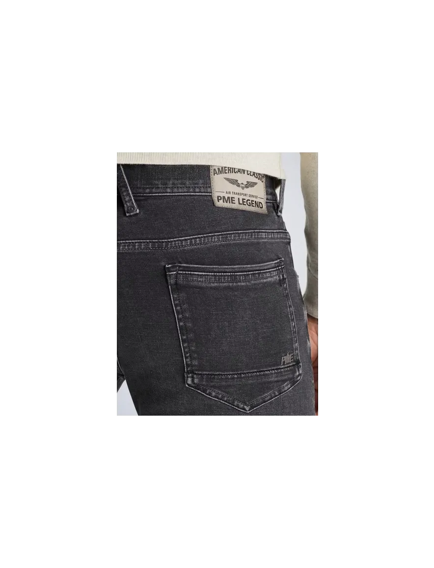 PME spijkerbroek Tailwheel slim fit grijs katoen