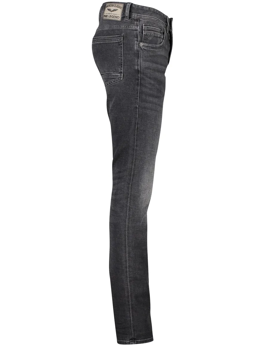PME spijkerbroek Tailwheel slim fit grijs katoen