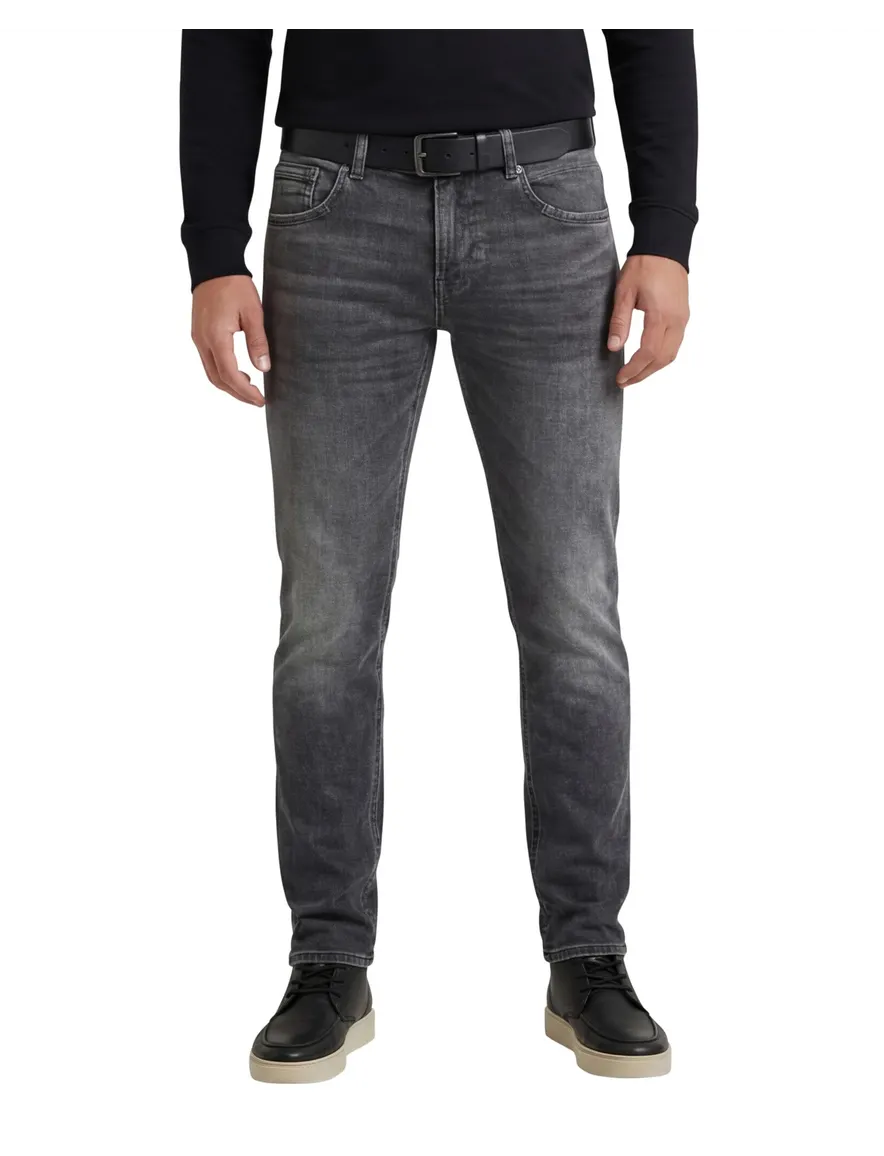 PME spijkerbroek Tailwheel slim fit grijs katoen