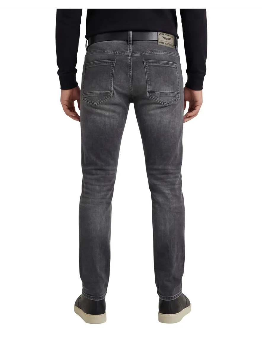 PME spijkerbroek Tailwheel slim fit grijs katoen