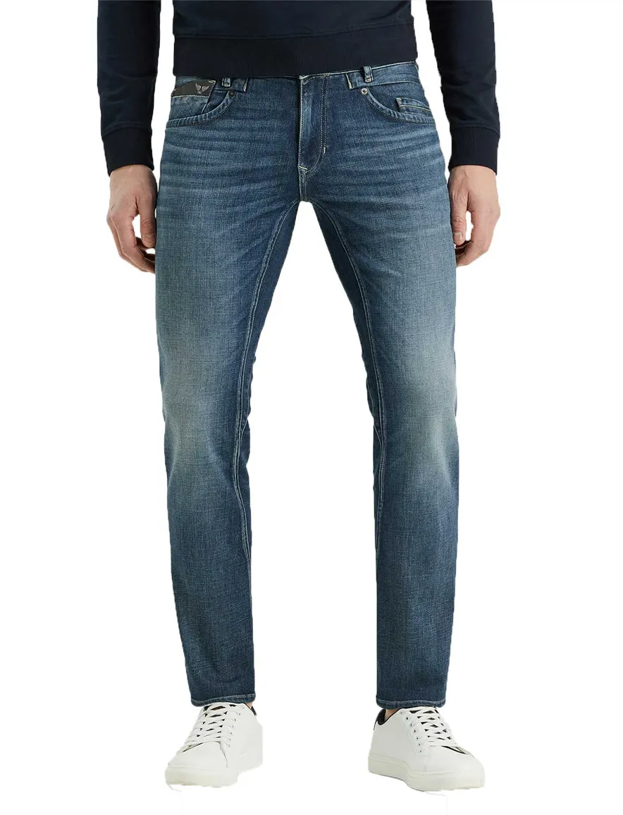 PME Legend jeans blauw effen Commander 3.0 relaxed fit