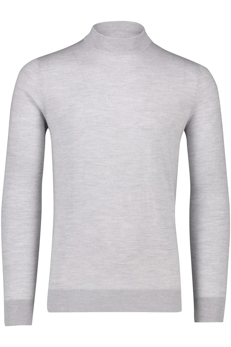 Portofino trui grijs turtle neck