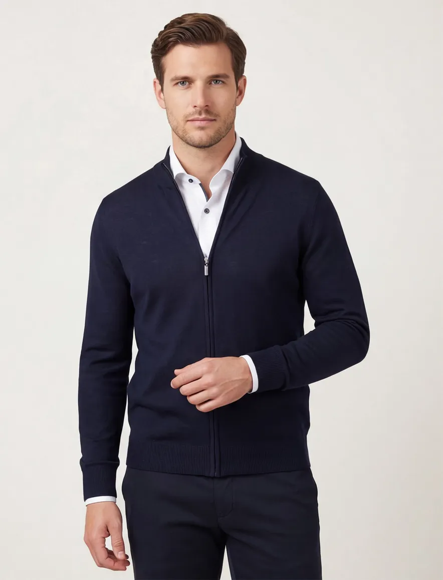 Portofino vest donkerblauw