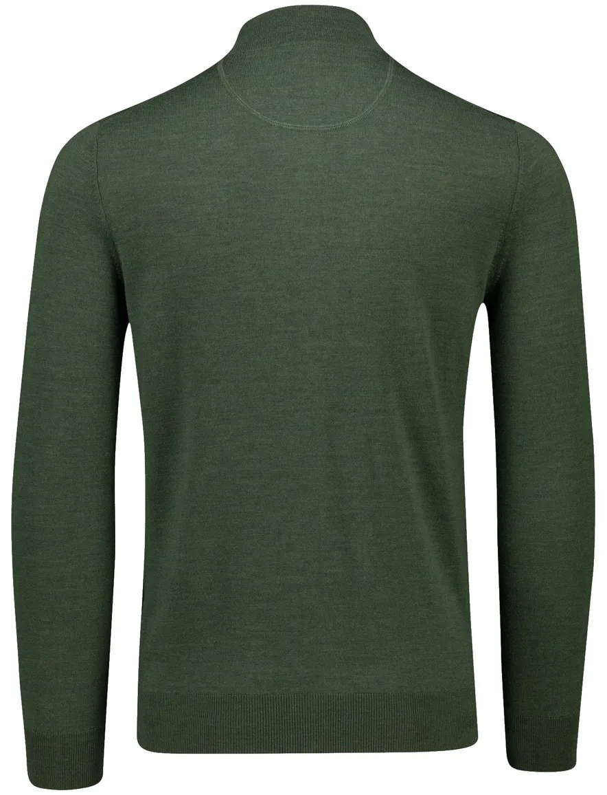 Portofino vest groen merinowol