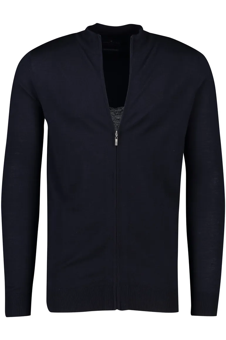 vest Portofino extra lange navy