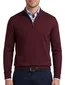 Portofino trui effen bordeaux normale fit