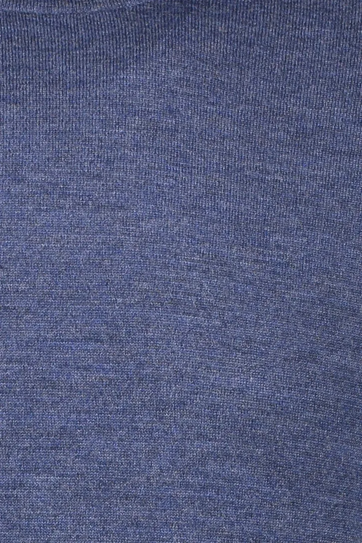 trui Portofino blauw gemeleerd