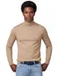 coltrui Portofino effen beige gemeleerd slim fit