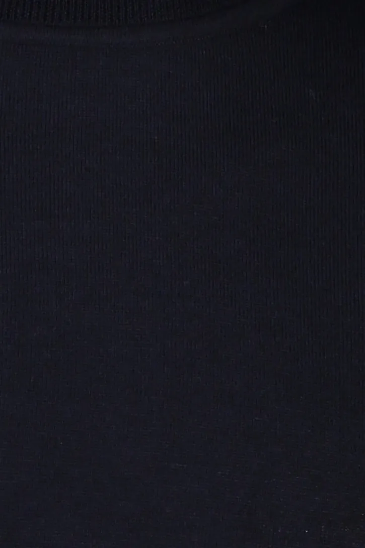 coltrui extra lange mouw Portofino donkerblauw merinowol