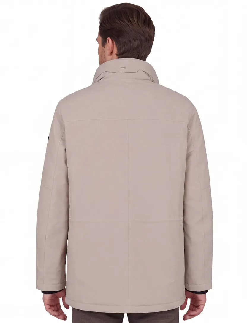 Winterjas Bugatti beige waterdicht