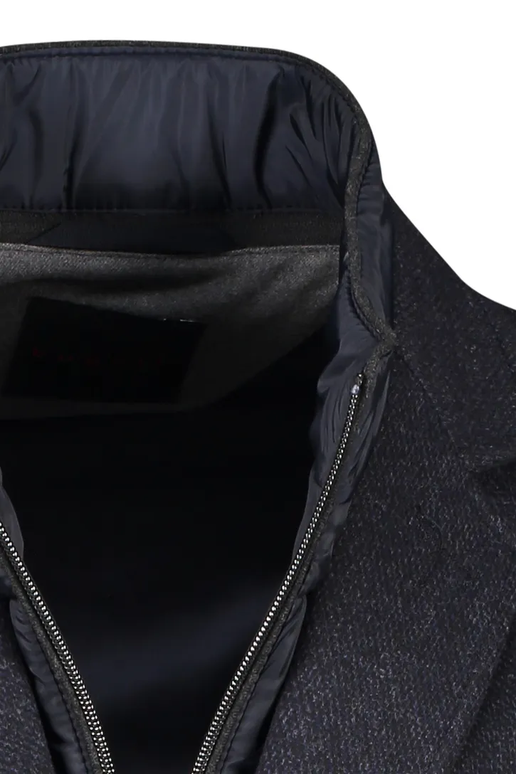 Bugatti winterjas donkerblauw
