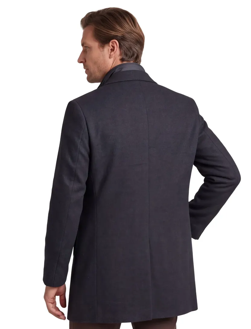 Bugatti winterjas donkerblauw