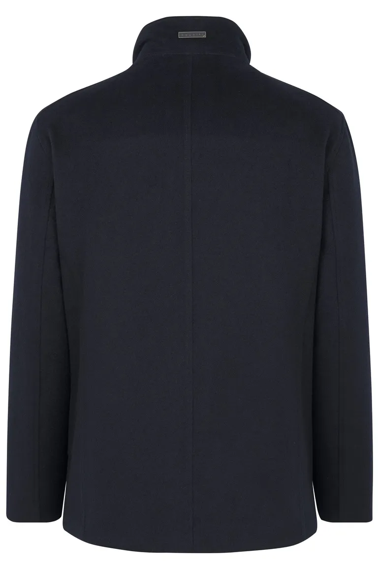 winterjas donkerblauw Bugatti