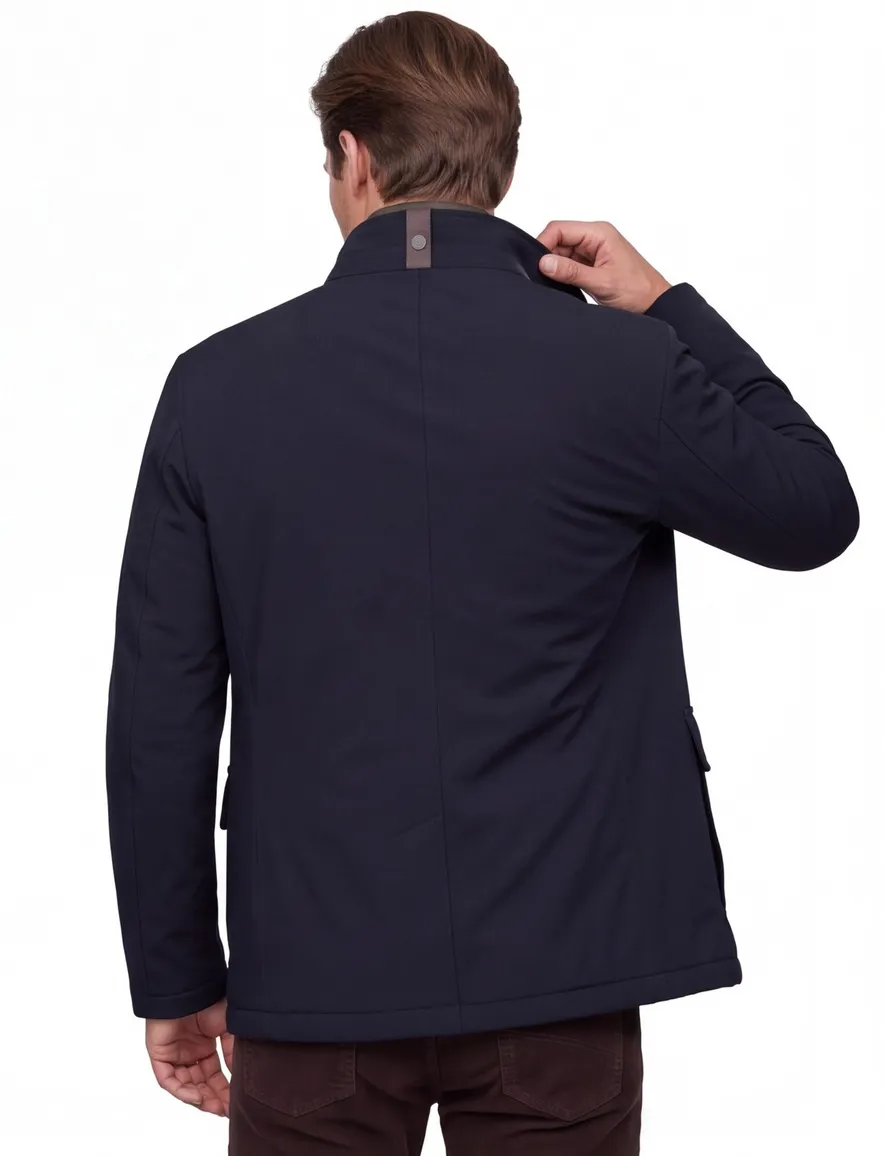 Bugatti parka donkerblauw
