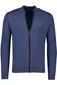 Portofino vest blauw gemeleerd