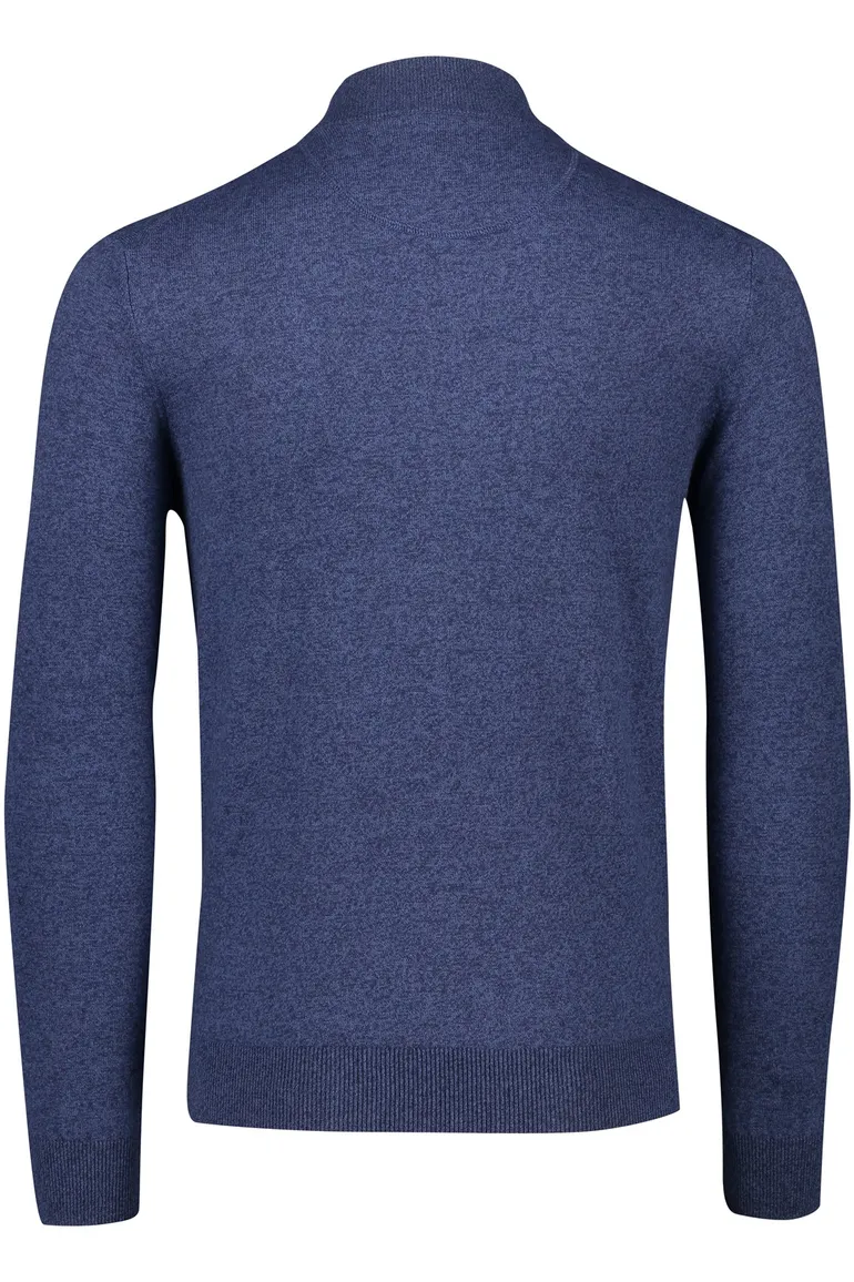 blauw vest Portofino gemeleerd
