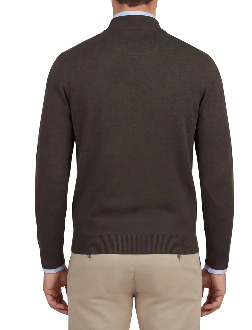Portofino vest bruin extra lang