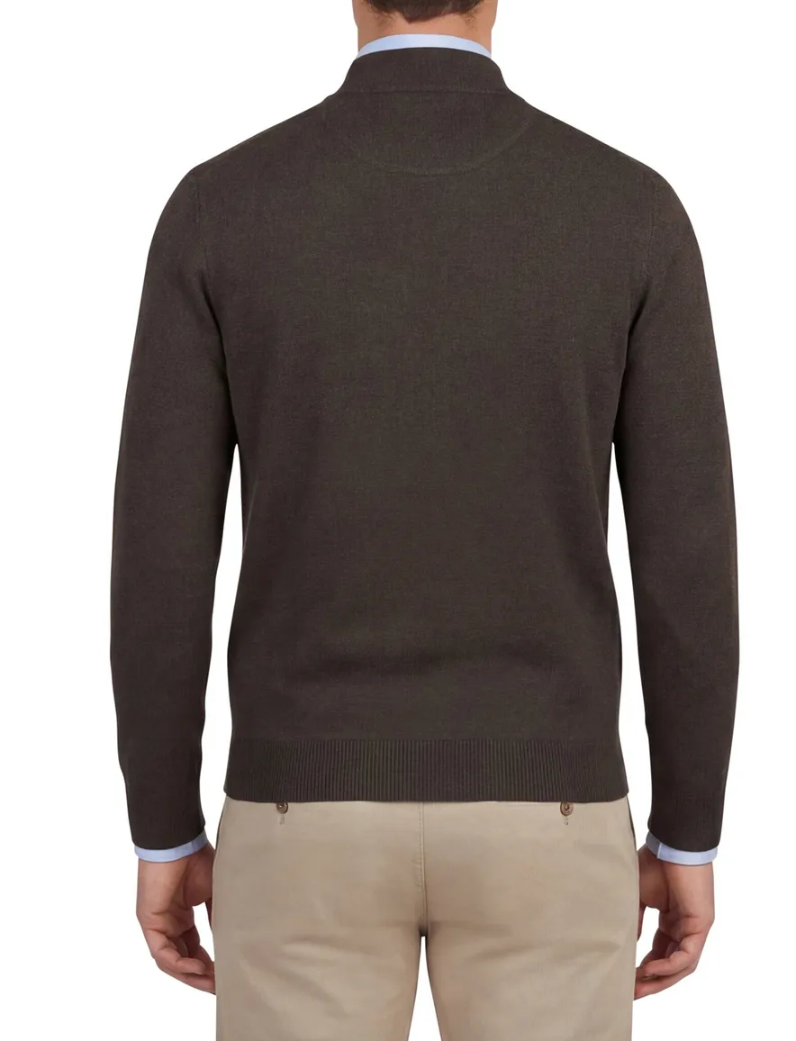 Portofino vest bruin extra lang
