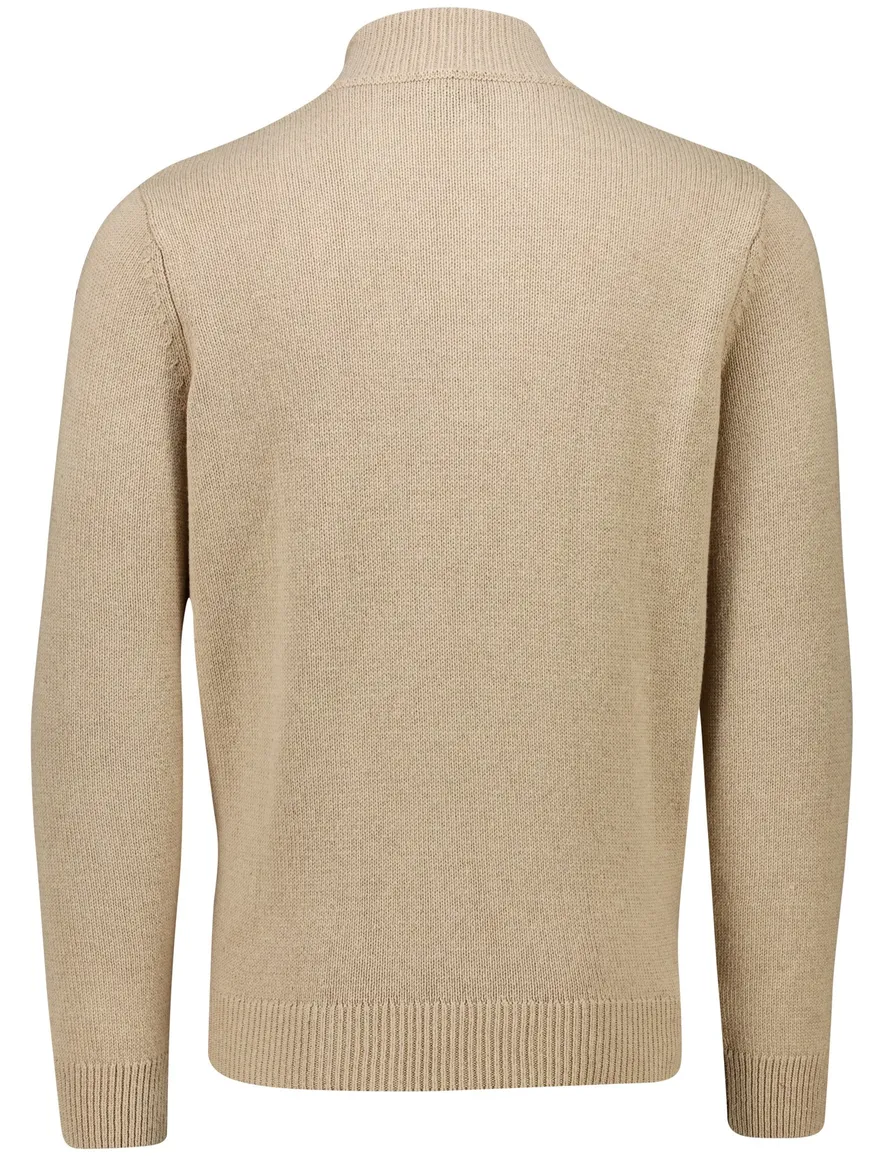 NZA sweater bruin katoen geprint