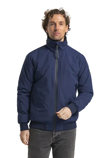 Tenson tussenjas Tenson Stewie donkerblauw borstzak