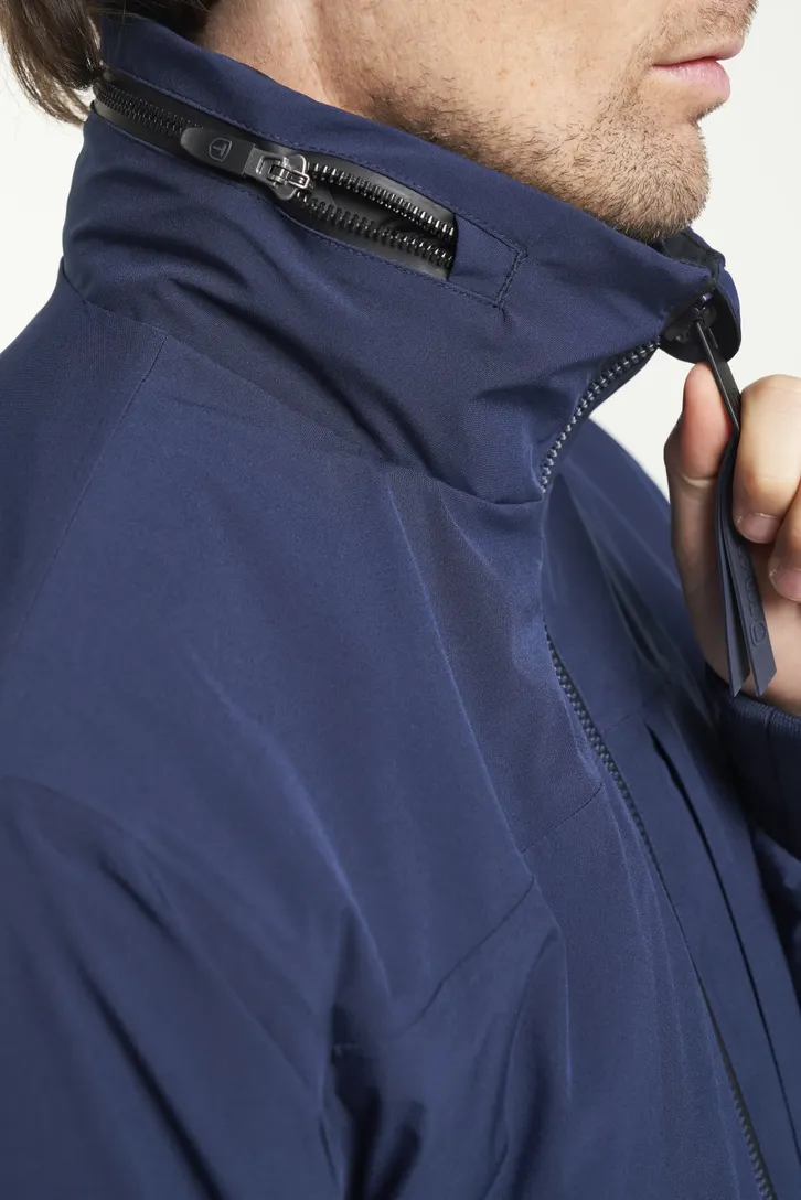 tussenjas Tenson Stewie donkerblauw borstzak
