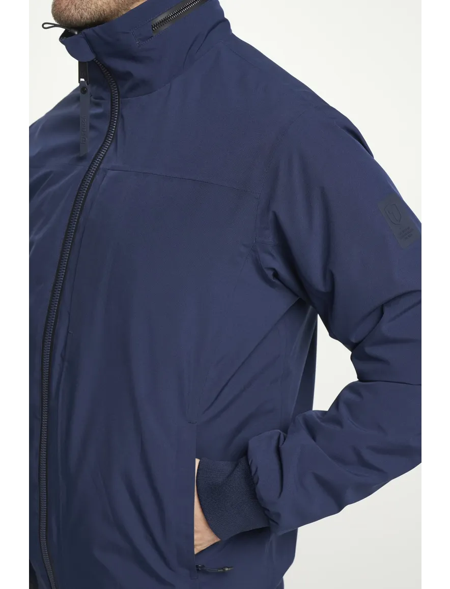 tussenjas donkerblauw Tenson Stewie borstzak