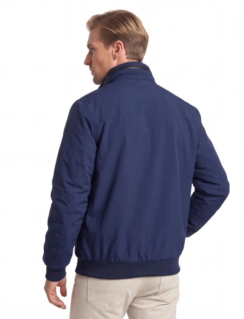 tussenjas Tenson Stewie donkerblauw borstzak