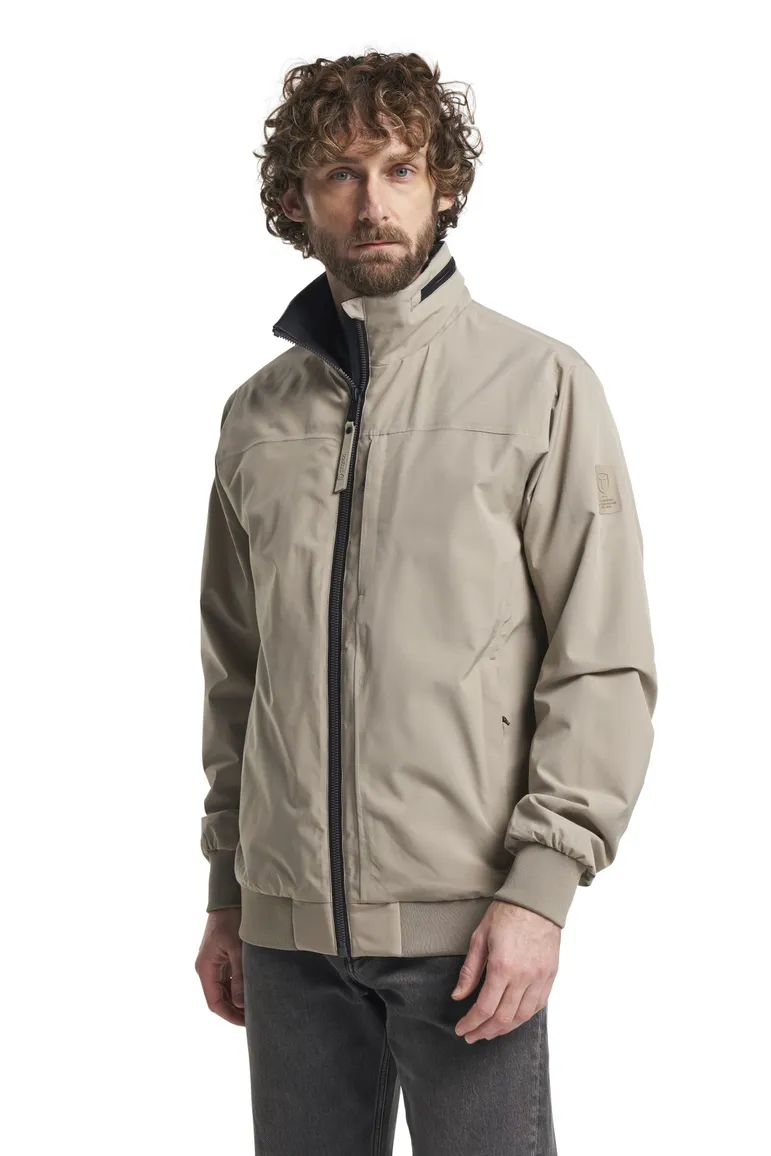 Tenson tussenjas Stewie beige softshell borstzak
