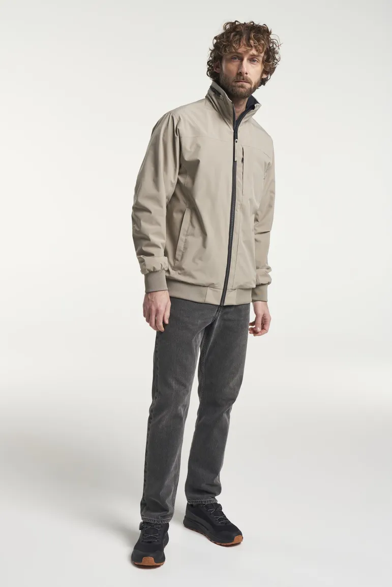 Tenson tussenjas Stewie beige softshell borstzak