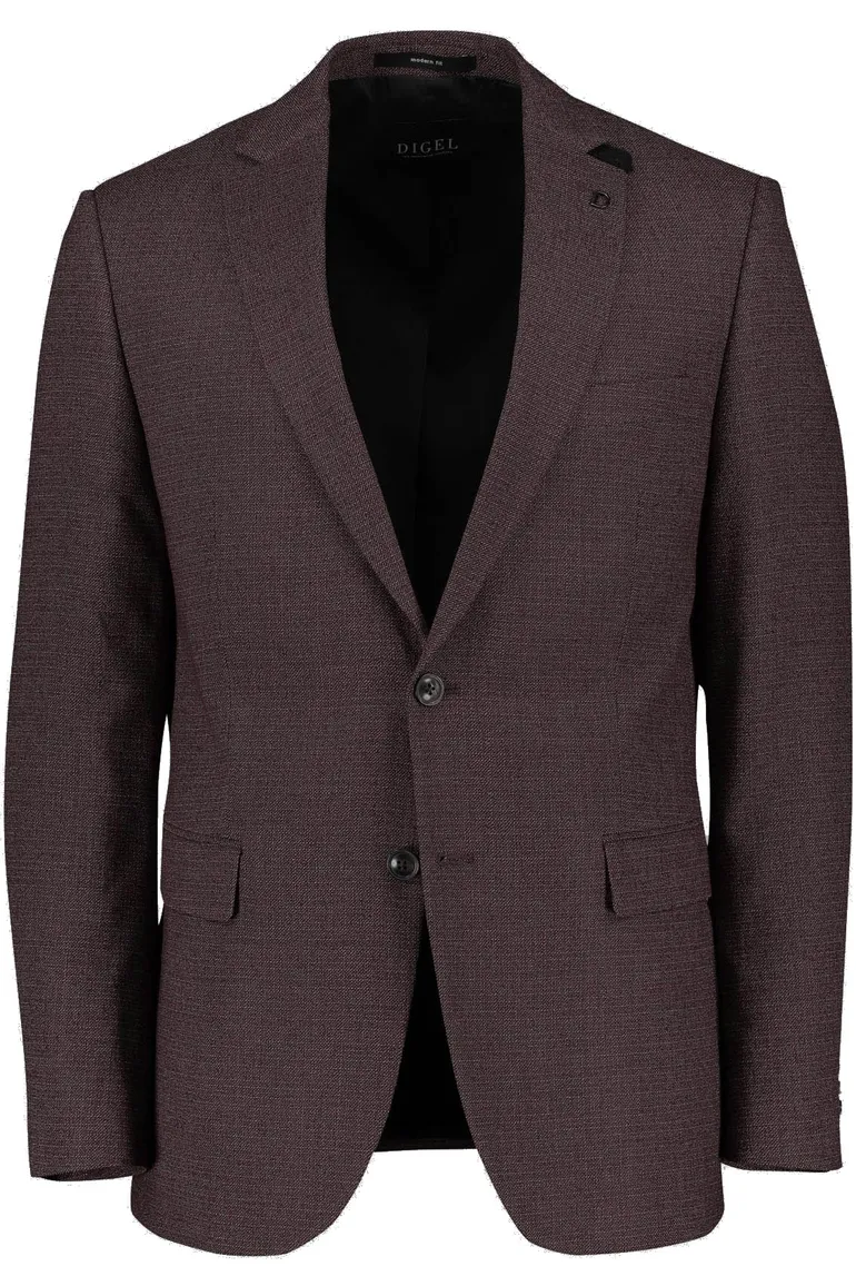 Digel colbert rood geruit normale fit