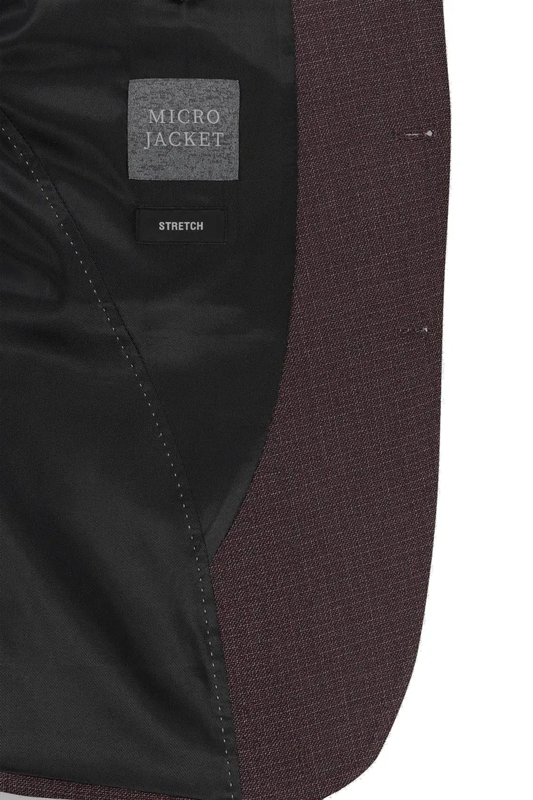 Digel colbert rood geruit normale fit
