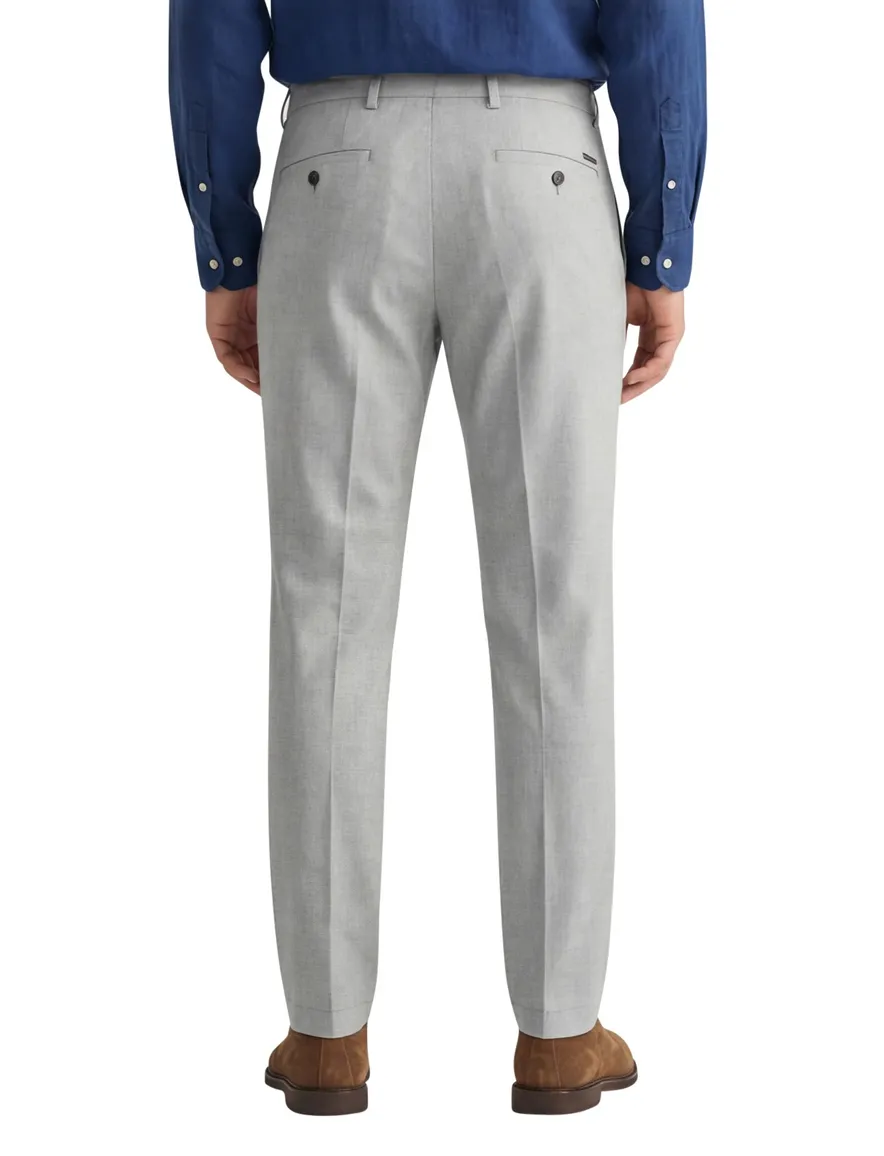 Roy Robson pantalon mix en match grijs gemêleerd normale fit