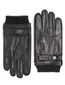 Tresanti handschoenen zwart leer