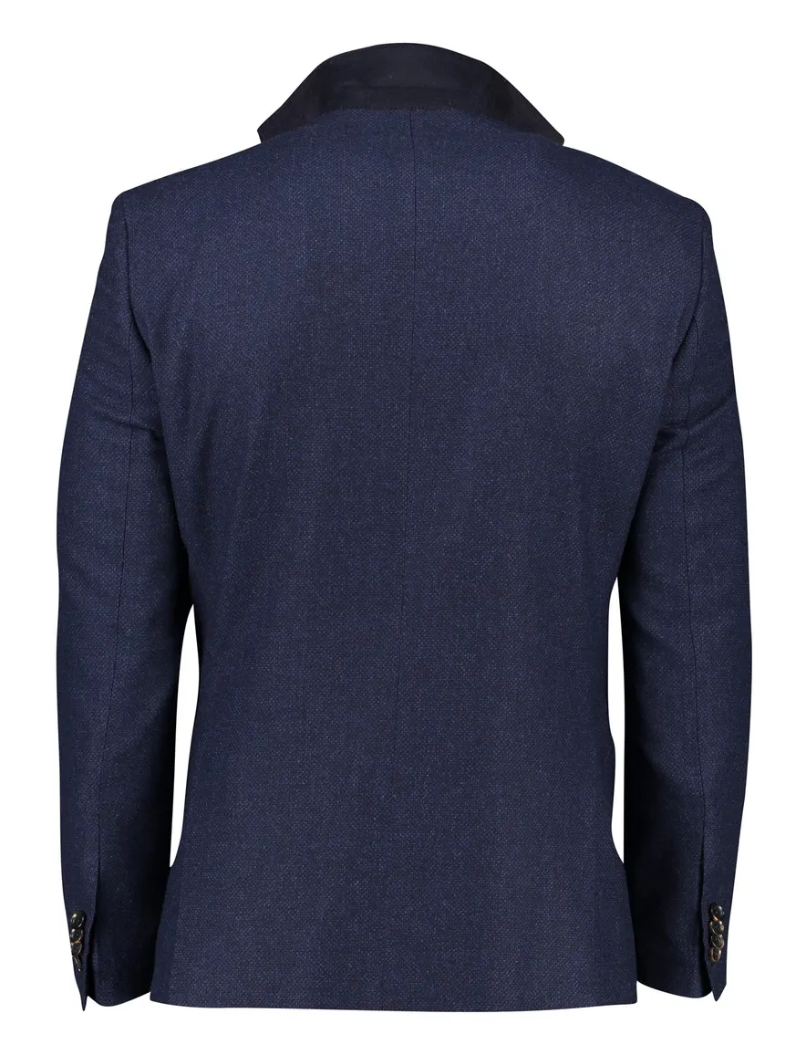 Carl Gross colbert donkerblauw blackline
