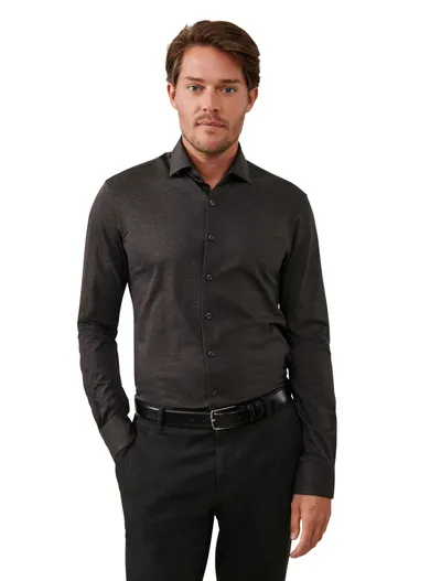 Cavallaro Cavallaro business overhemd grijs
