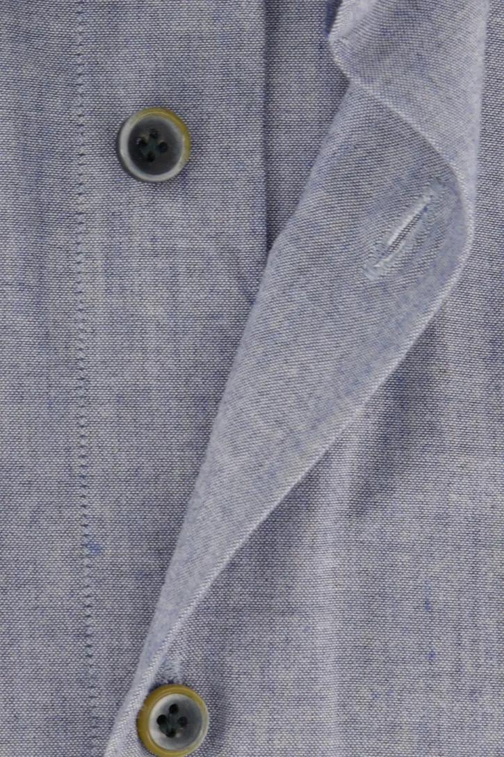 Profuomo business overhemd gemêleerd flanel slim fit