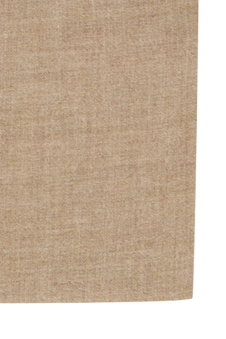 Profuomo overhemd beige gemêleerd flanel slim fit
