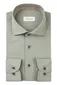 Profuomo overhemd slim fit effen groen cutaway