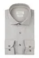 overhemd mouwlengte 7 Profuomo groen effen katoen, stretch slim fit