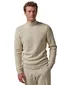 wollen Profuomo trui beige effen normale fit