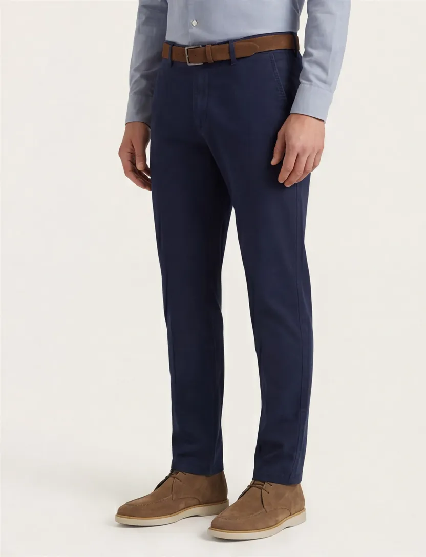 M.E.N.S. chino madison donkerblauw