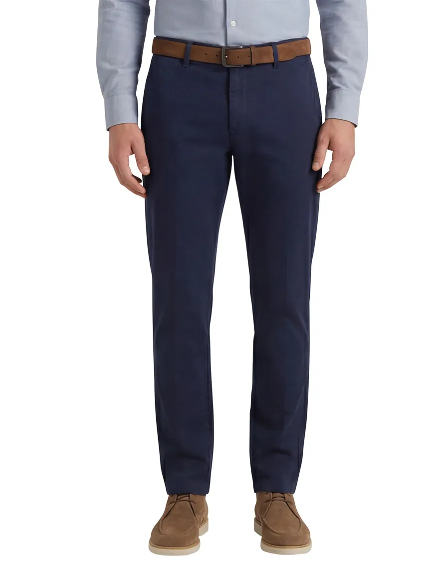 M.E.N.S. chino madison donkerblauw
