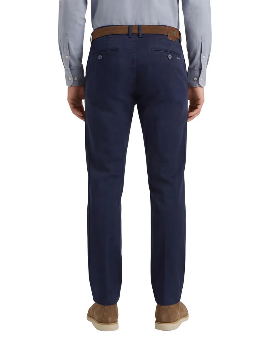 M.E.N.S. chino madison donkerblauw