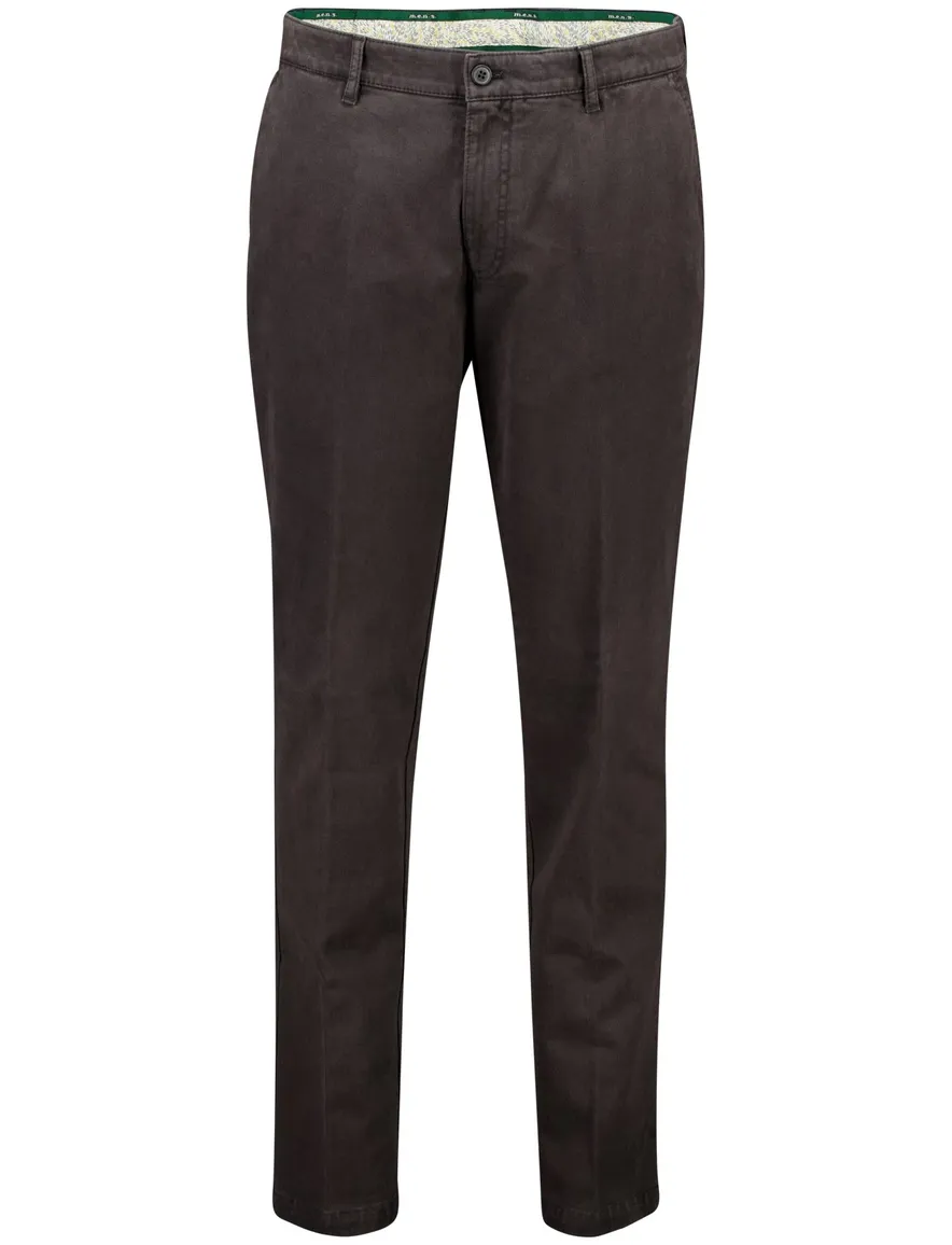 M.E.N.S. pantalon madison grijs effen