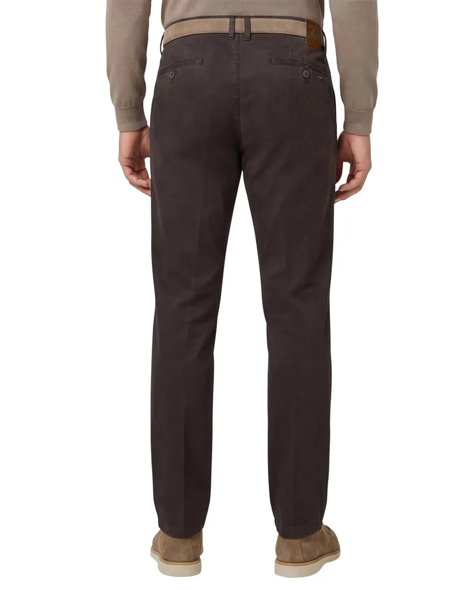M.E.N.S. pantalon madison grijs effen