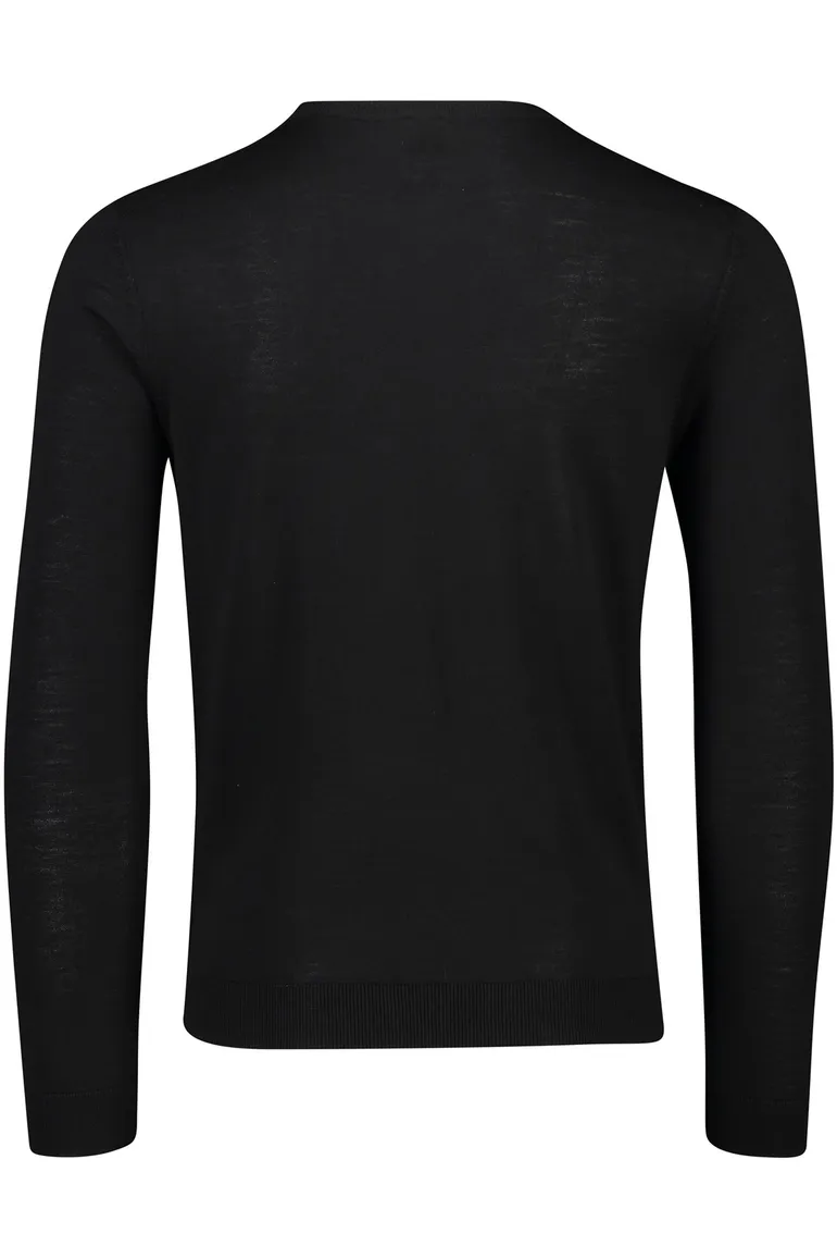 Boss black trui wol zwart