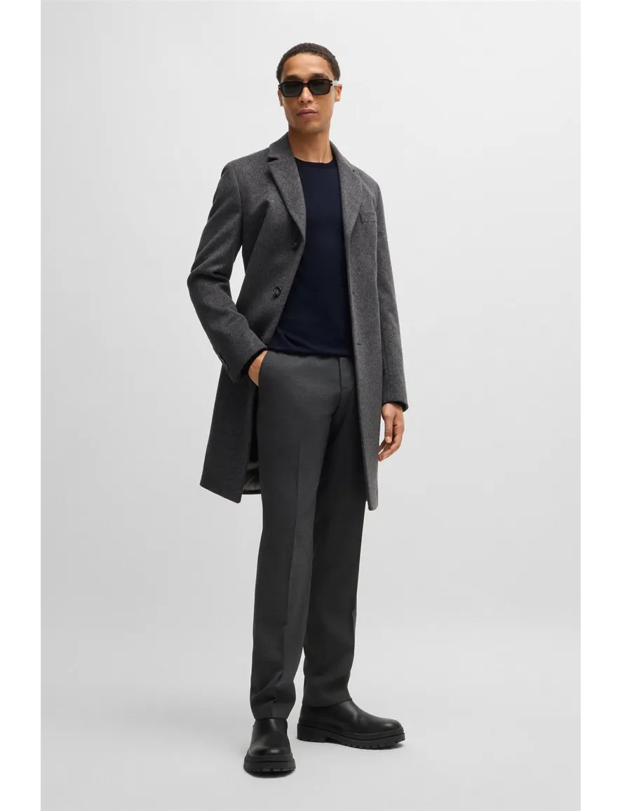 Boss Black trui Leno-P donkerblauw