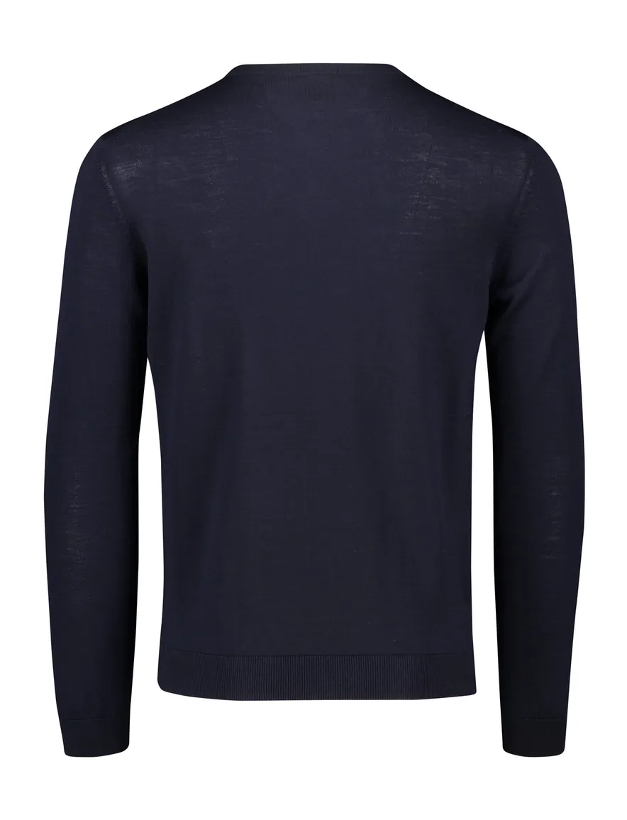 Boss Black trui Leno-P donkerblauw