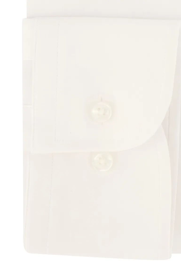 Boss P-HANK overhemd slim fit stretch wit effen